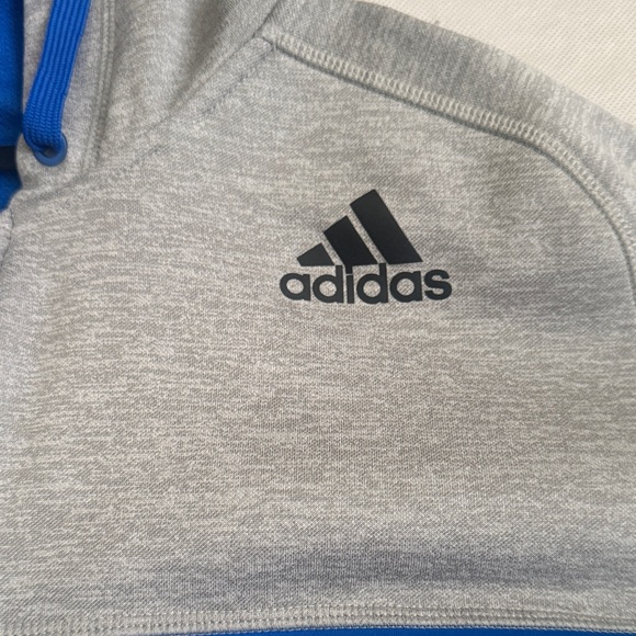 Adidas Two-Tone Blue and Gray Jacket - Picture 2 of 5